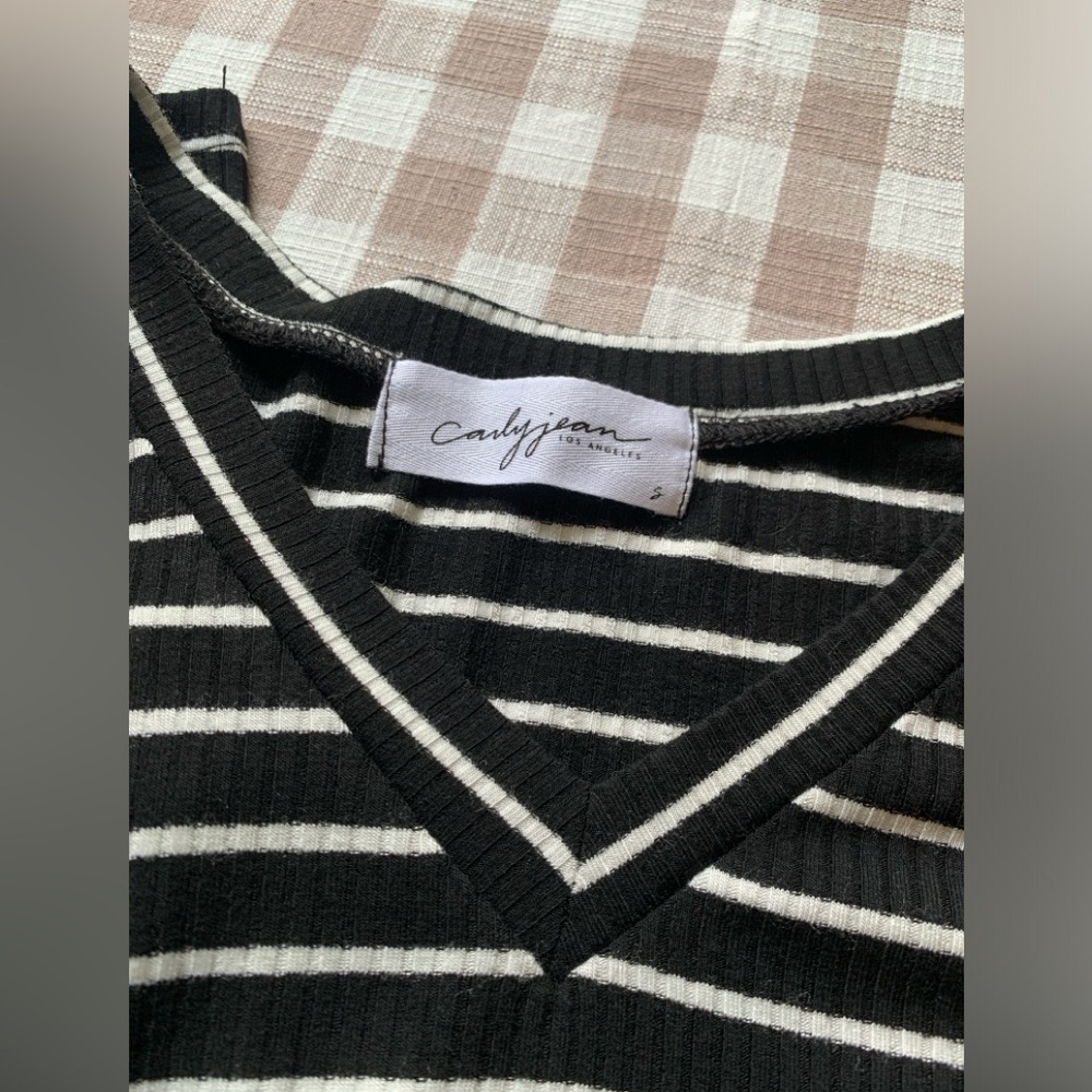 NWOT Carly Jean Los Angeles Eden Ribbed Dress - Size Small - Picture 2 of 8